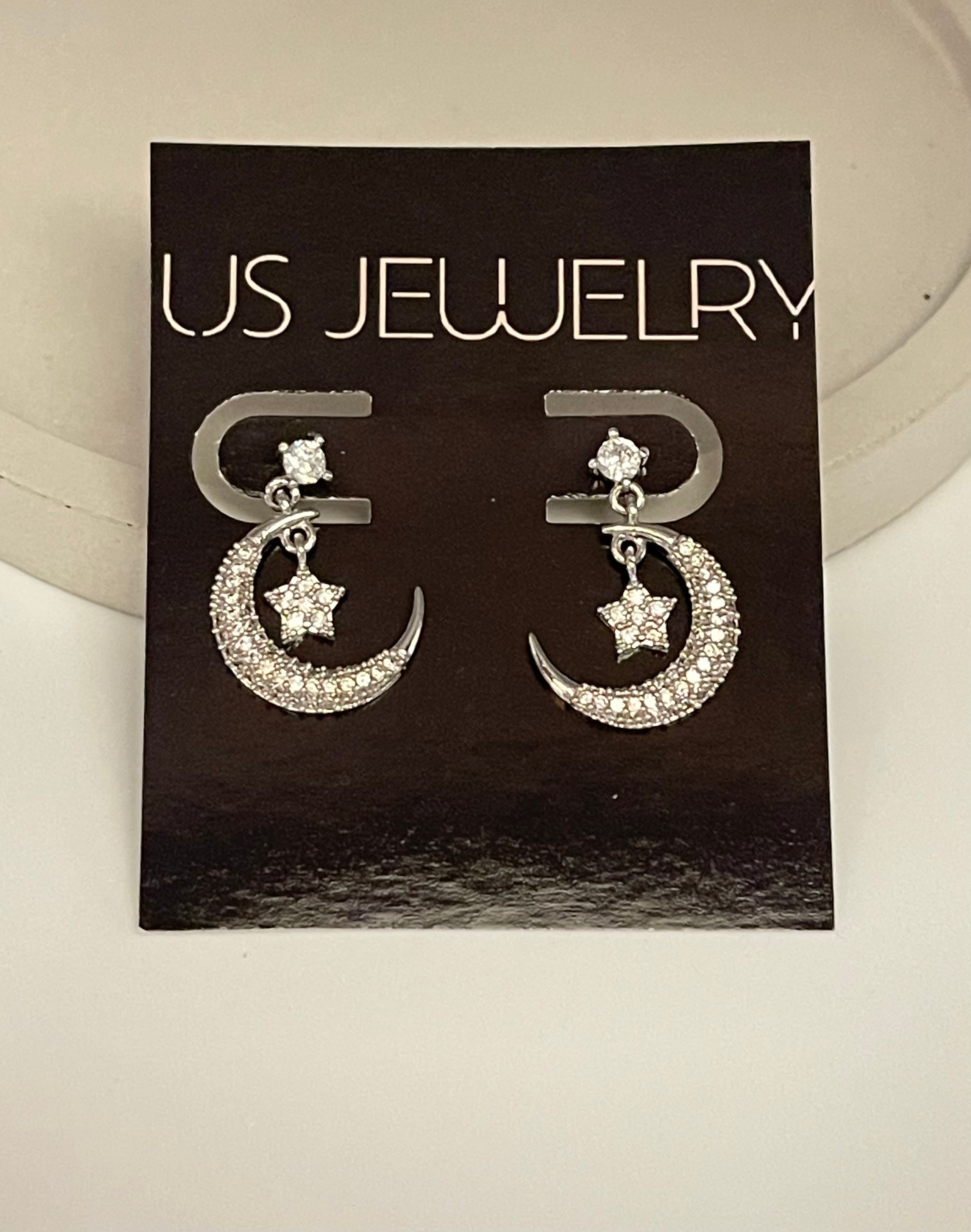 Moon earrings