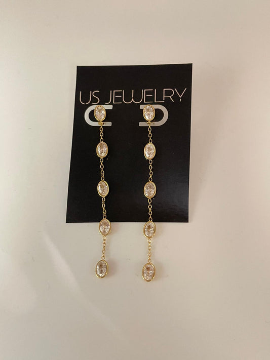 Milianne zirconia earrings