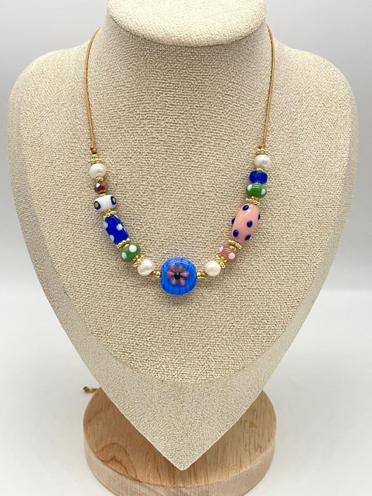 Coralis adjustable necklace