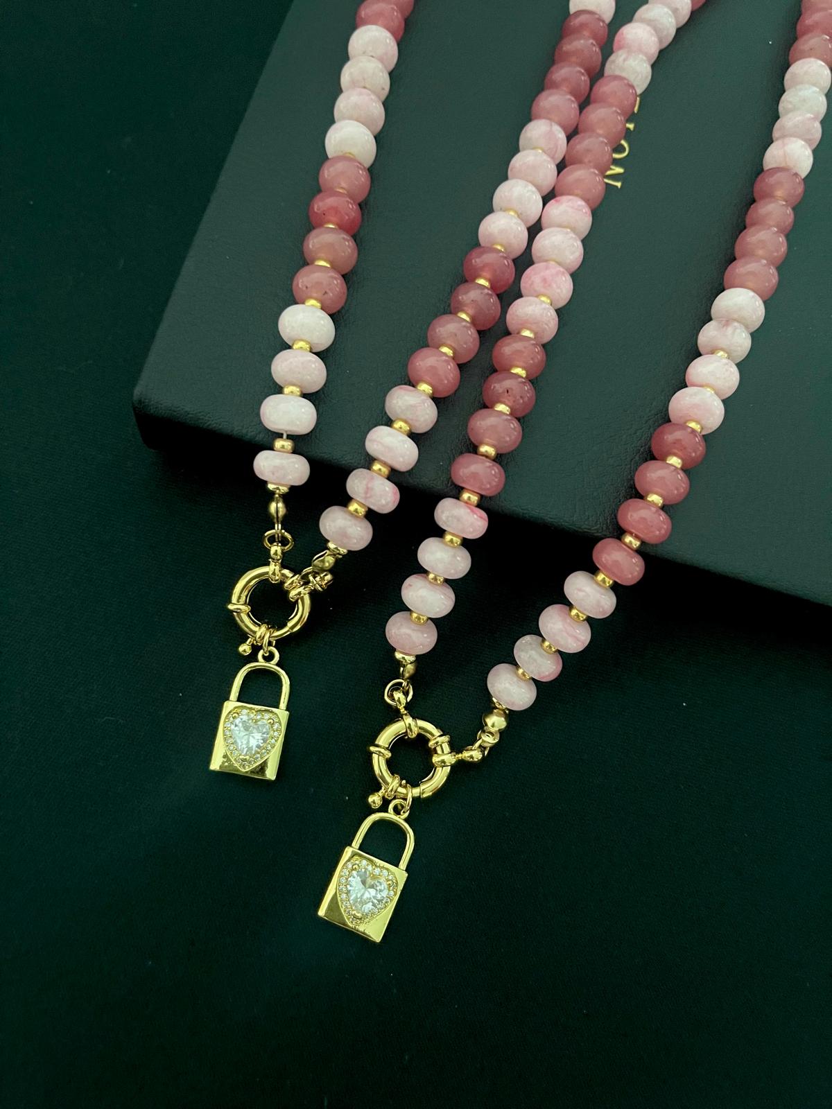 Pinkish  necklace