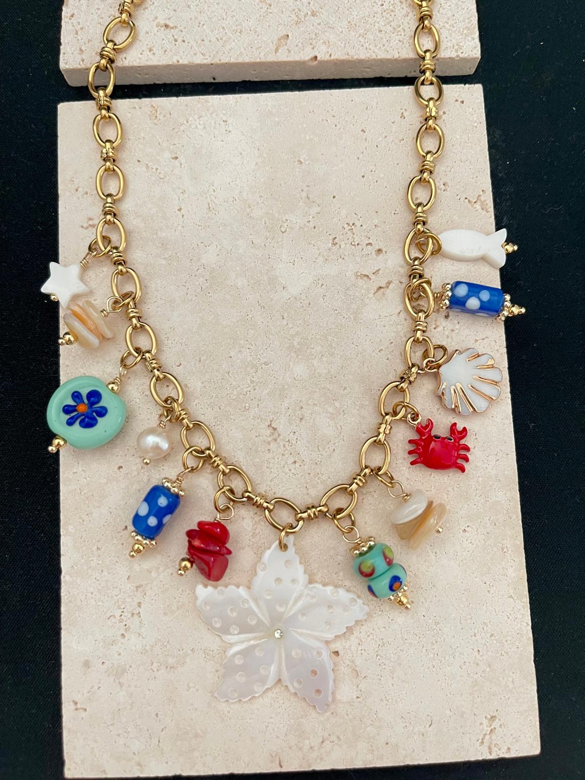 Sol chain neckace